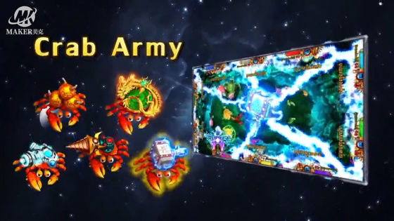 Multiscene Stable Fish Table Arcade Game Software Multiplayer