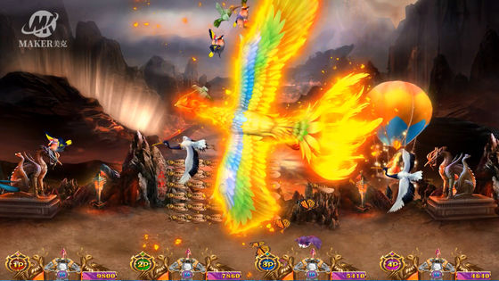  Legends 2 Fish Game Software Casino Coin Pusher Gaming Machine