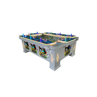 Stable Multiscene Fish Table Gambling Game 55 Inch 8 Players For Amusement