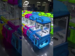 آلة الهدايا المصغرة المخصصة 30 كجم آلة رافعة مخلب مع تأثيرات صوتية ومواد أكريليك